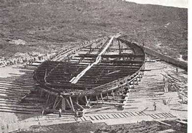 Image result for lake nemi ships