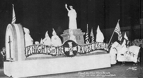 KKK Parade Float, 1926