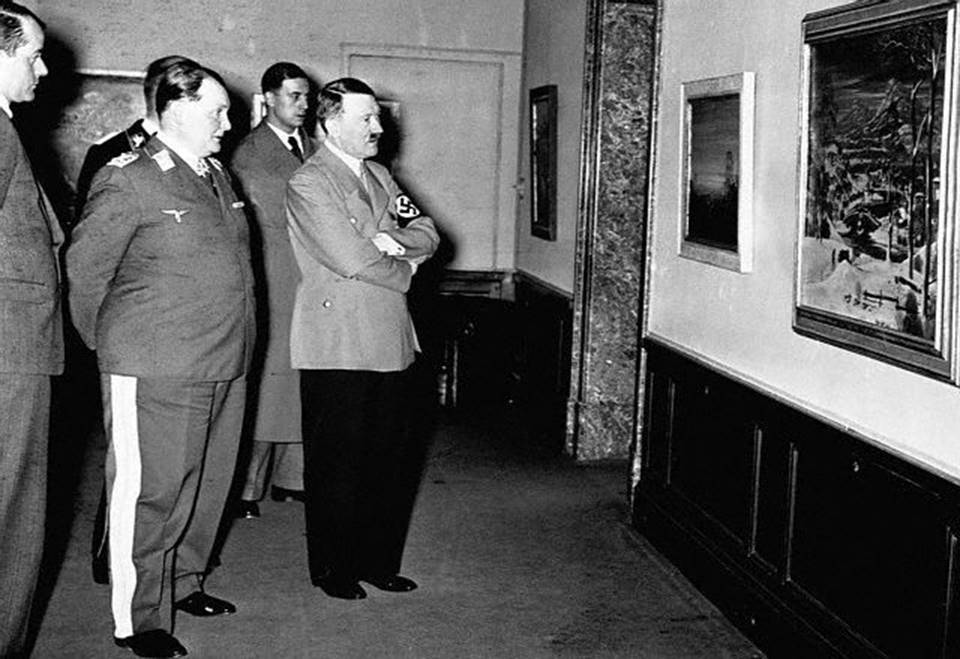 Image result for Adolf Hitler in the louvre