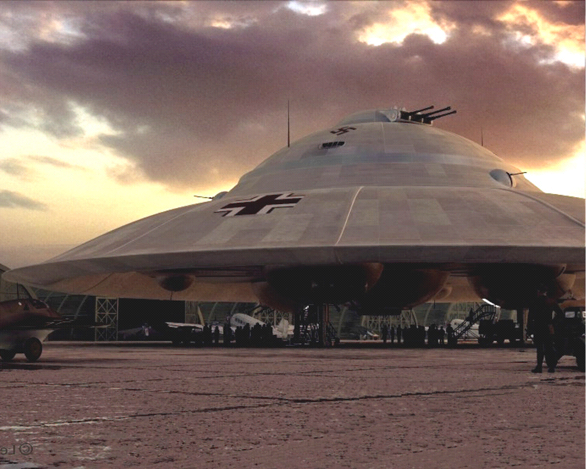 Image result for nazi flying saucer